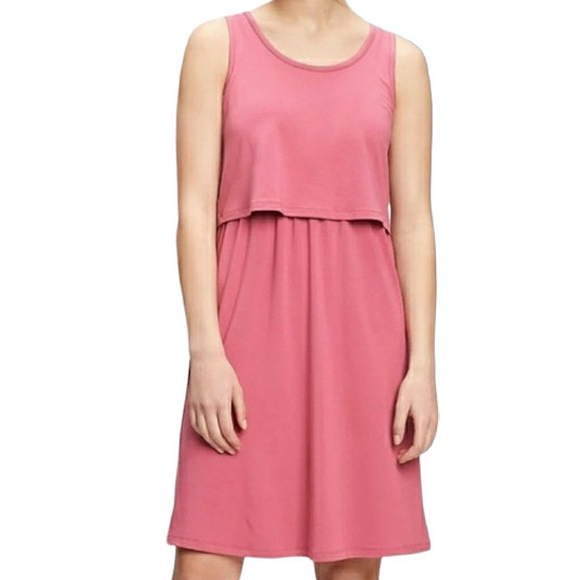 GAP Maternity | Overlay Nursing Dress | Medium - Picture 3 of 8